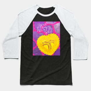 Heart of Gold Baseball T-Shirt